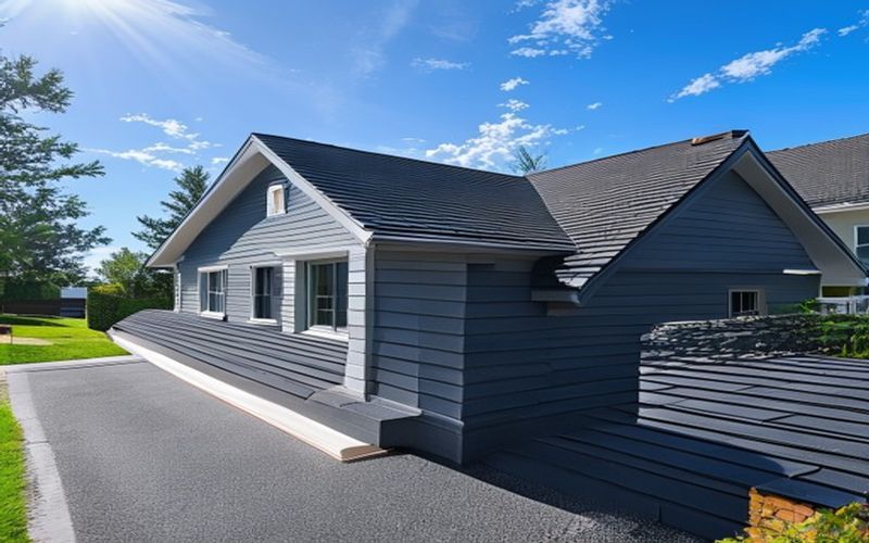 New architectural shingle roof replacement